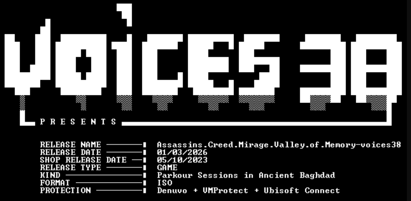 KernelPan1c5750's tweet image. Continúan crackeando DENUVO.

En su momento, la única persona que lograba crackear DENUVO era EMPRESS, la cual dejó varios momentos memorables en sus NFOs.

Ahora mismo tenemos a Voices38: logró crackear un juego con DENUVO de 2024 y ahora está preparando todo para crackear