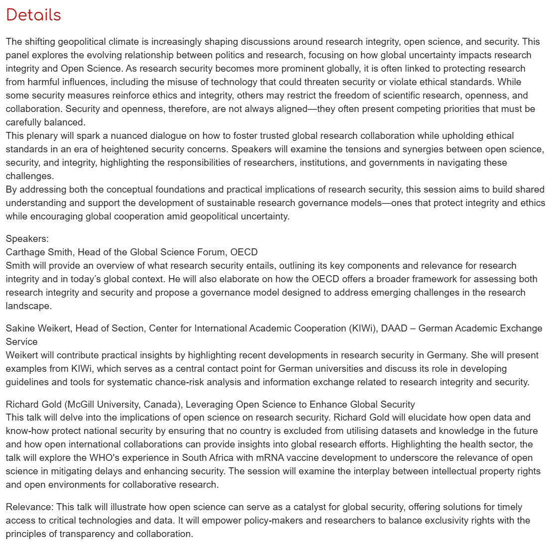 World Conf Research Integrity tweet media