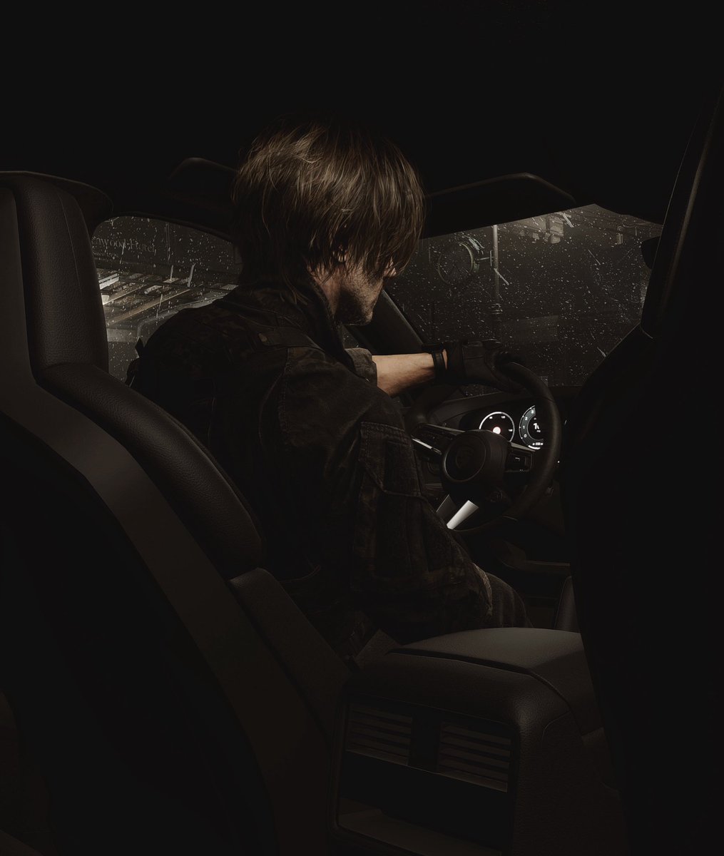 pov: leon kennedy is your driver