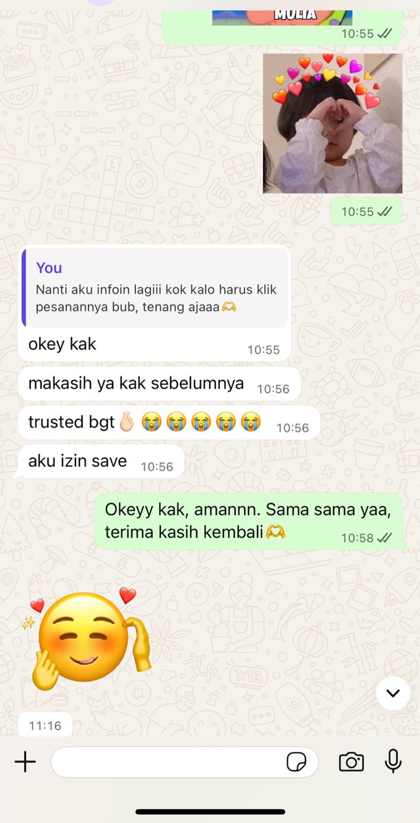 Cust aku kenapa gemashhh gemashh deh🥺🫶 sehat sehat yaaa kalian✌️