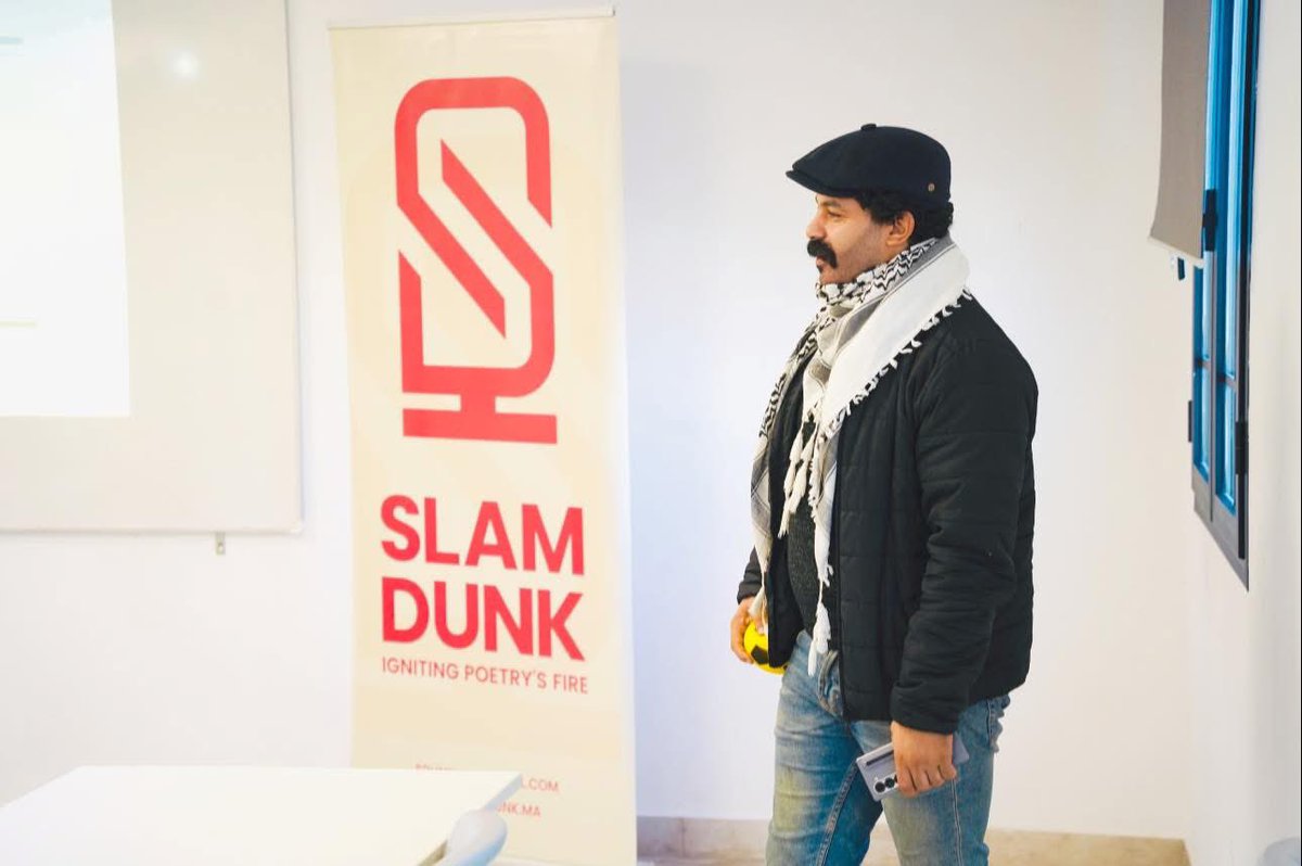 el_atiri's tweet photo. Big up à tous les poètes, slameurs et artistes qui ont participé à cet atelier de management culturel au Centre Américain de Casablanca, et qui y ont mis une énergie incroyable ! https://t.co/G3ASJdFNLn