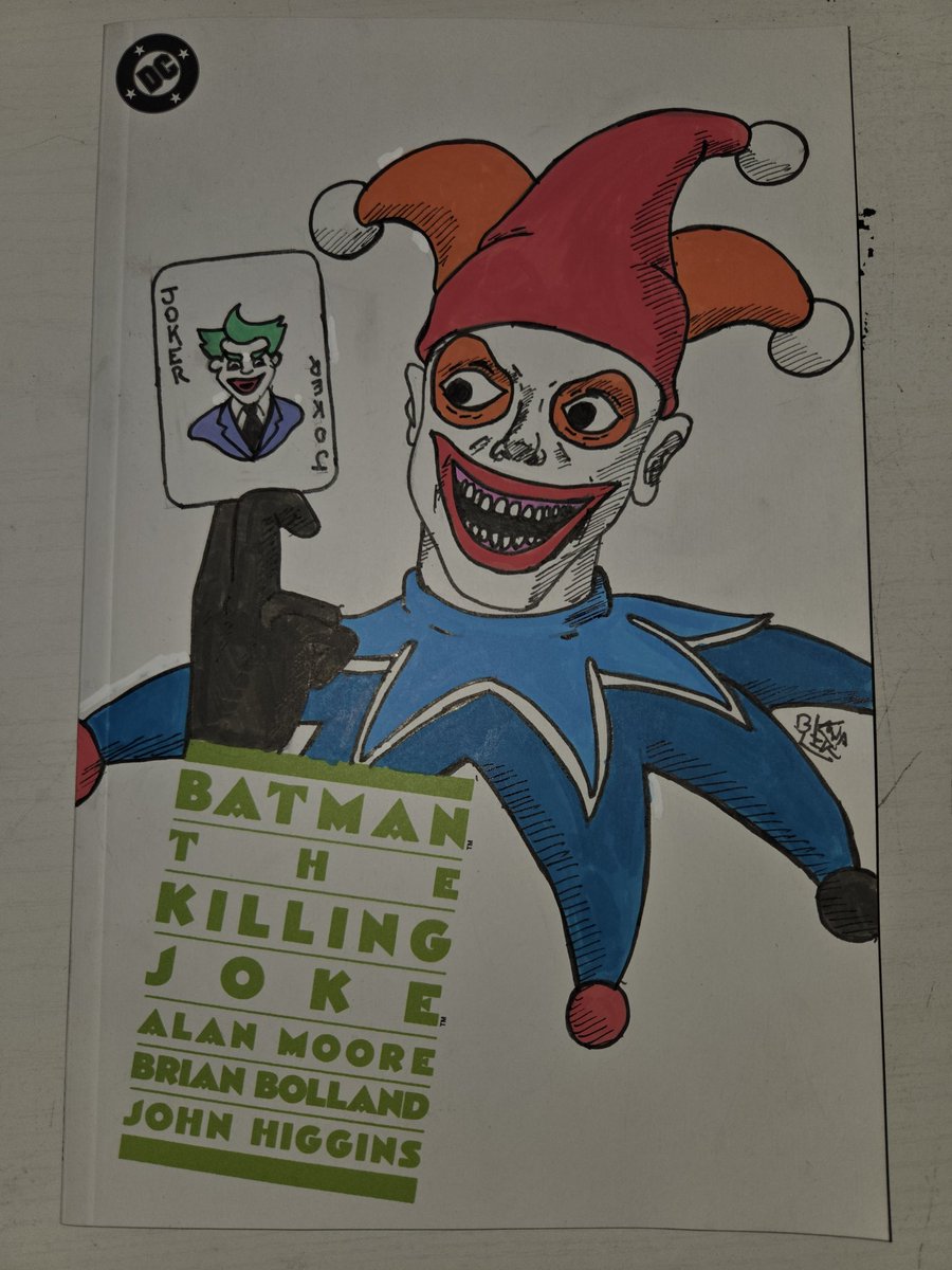 Just finished this Jimbo Balatro drawing on a comic cover

#balatro #indiegame #art #fanart
<a href="/LocalThunk/">localthunk</a> <a href="/BalatroGame/">Balatro</a>