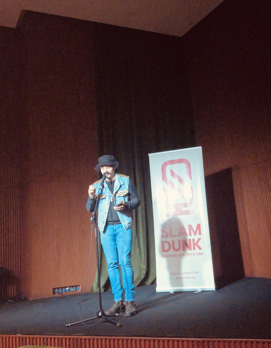 el_atiri's tweet photo. Ma Perf 🎙️- Slam Dunk -🎙️ 

📍Centre Américain - Casablanca https://t.co/mm6KczdjT5