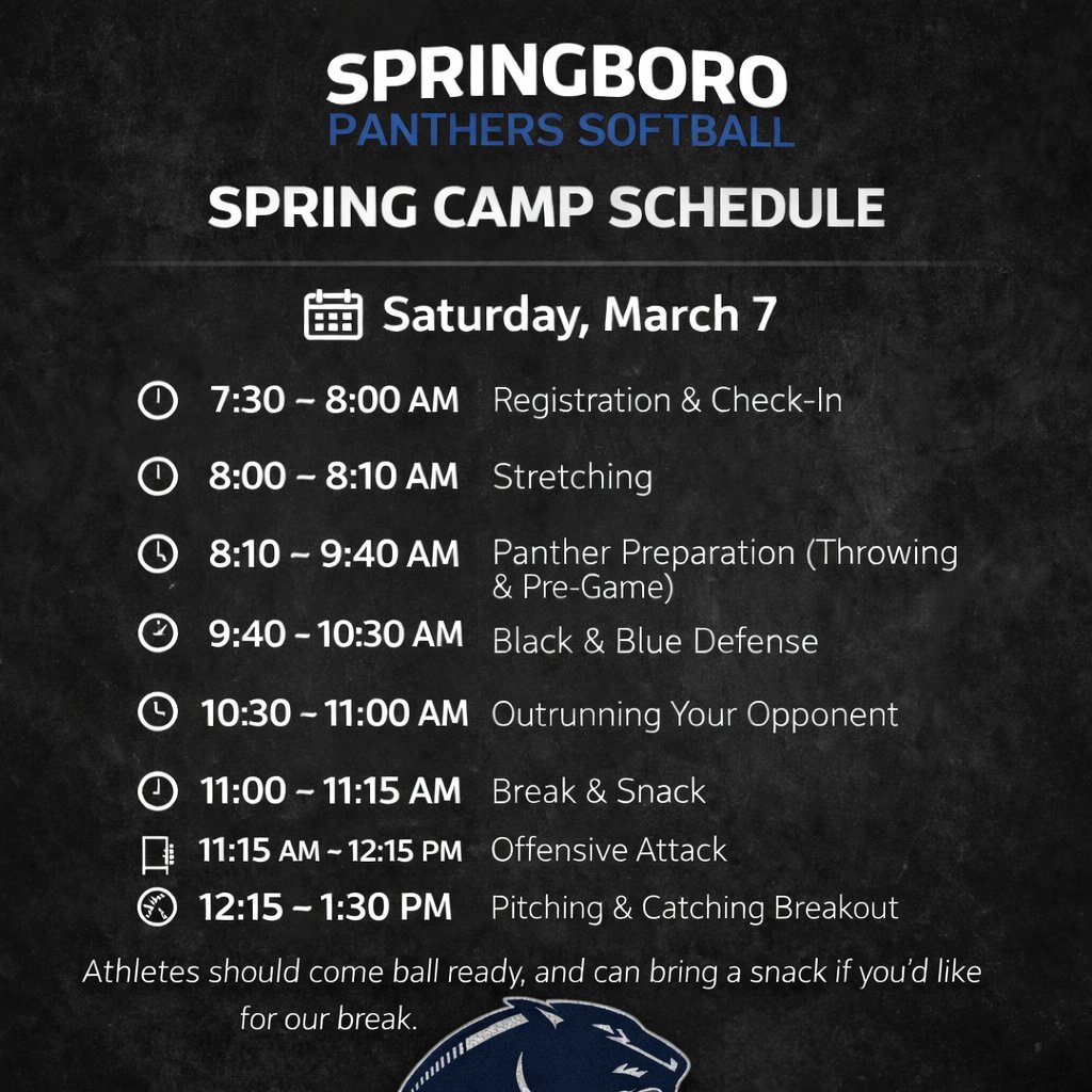 Springboro Softball tweet media