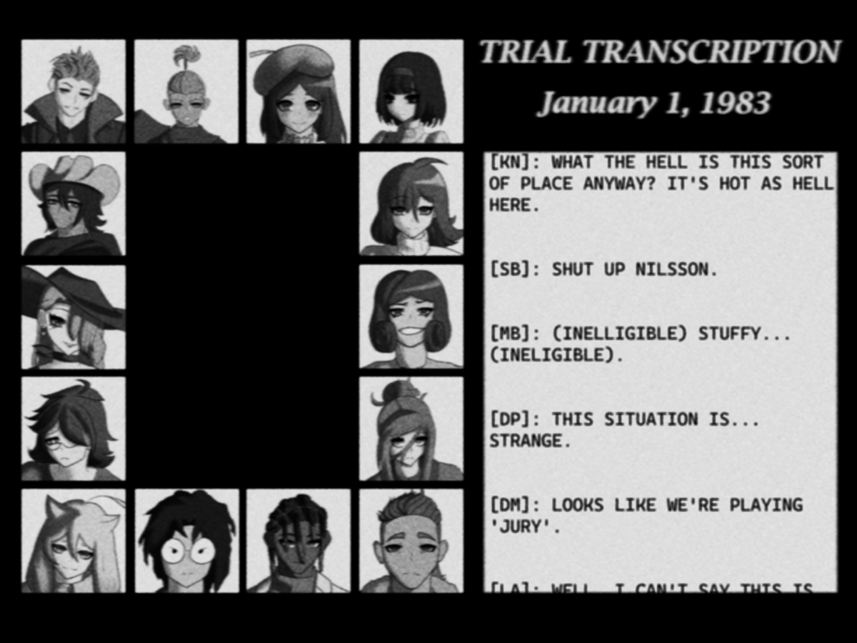 I managed to restore a bit of something HUGE. Apparently there's these "trials" these people had to go through, and I barely managed to restore a frame. Here's what it looks like by the way! #fanganronpa #fangantwt #創作論破 #DRDC