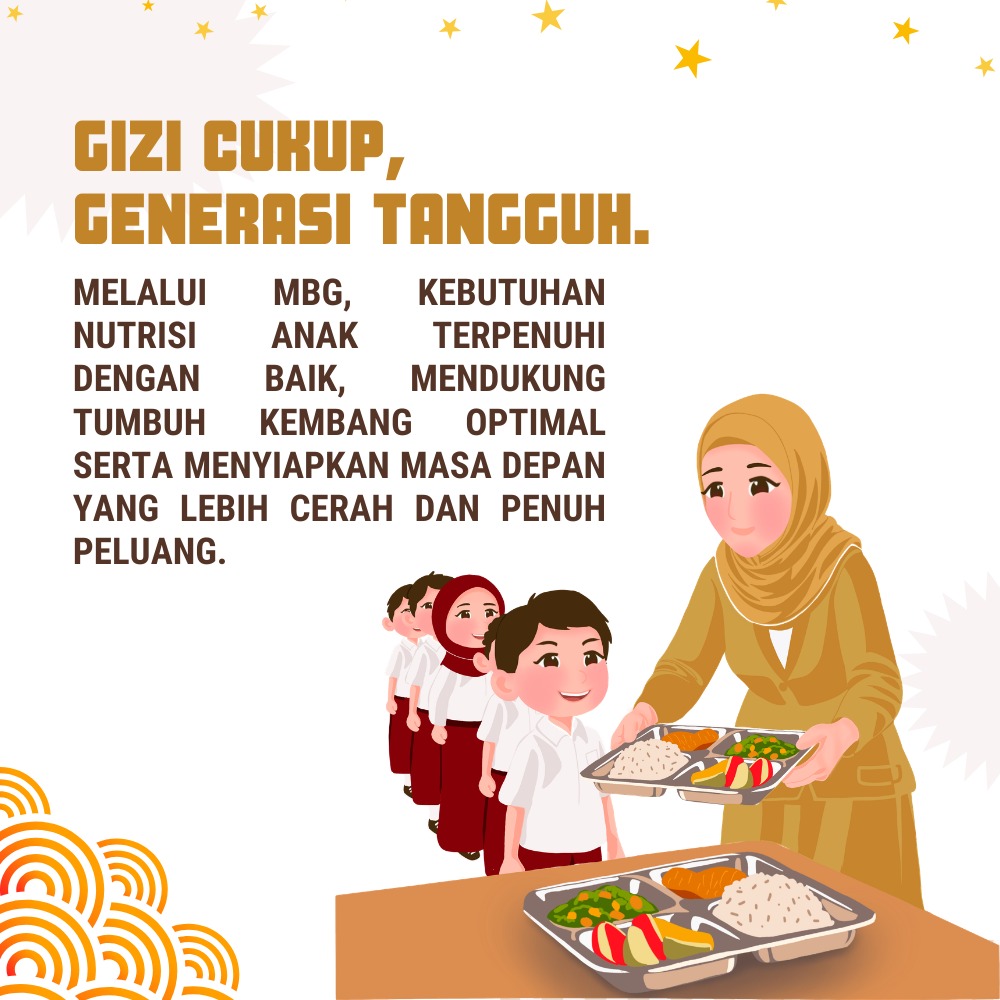 _emaskalteng's tweet photo. Cegah stunting, raih prestasi tinggi. Nutrisi tepat di setiap porsi #MBG. #GiziCukupGenerasiTangguh https://t.co/Pxcrw0v4NR