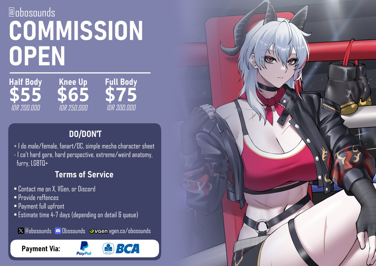 Obo ✨ COMMISSION OPEN tweet media