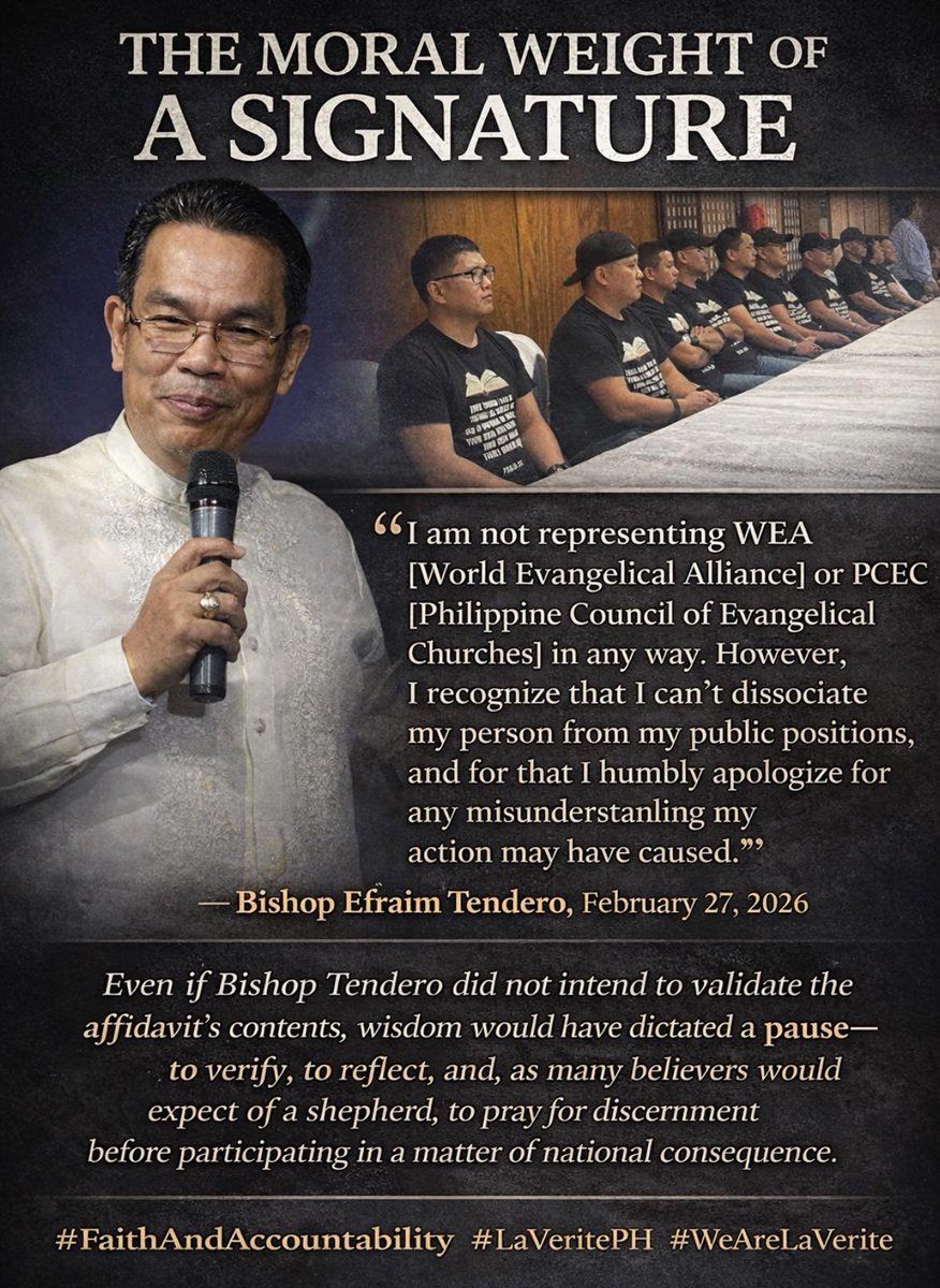 Due diligence is not optional for those in positions of spiritual leadership—it is a duty. Even a basic inquiry into the identities, motives, or verification status of the affiants could have raised caution.
