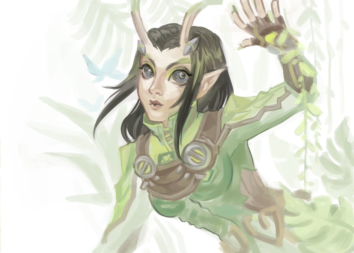 diolse_oid's tweet photo. Quick #sketch with #Mantis <3
I was really excited about her as a character and would really like to play as her in #MarvelRivals, but from what I've heard, she's pretty useless and weak, and there's a better alternative with the same moveset, so I'll just be drawing her. https://t.co/iGzGiyfPpP