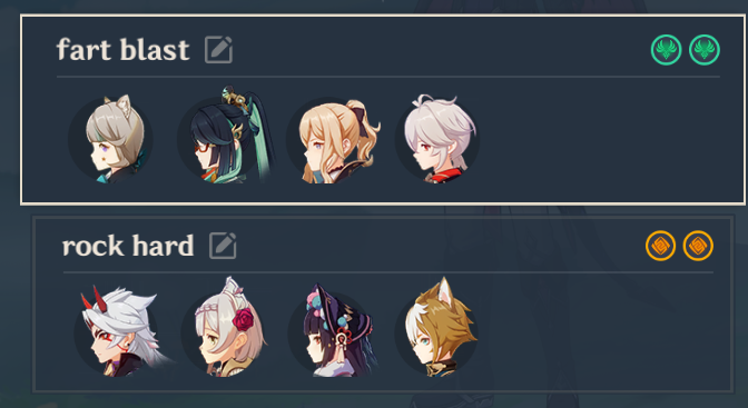 im on oomfs acc cuz they're a lazy bum wtf is their team names