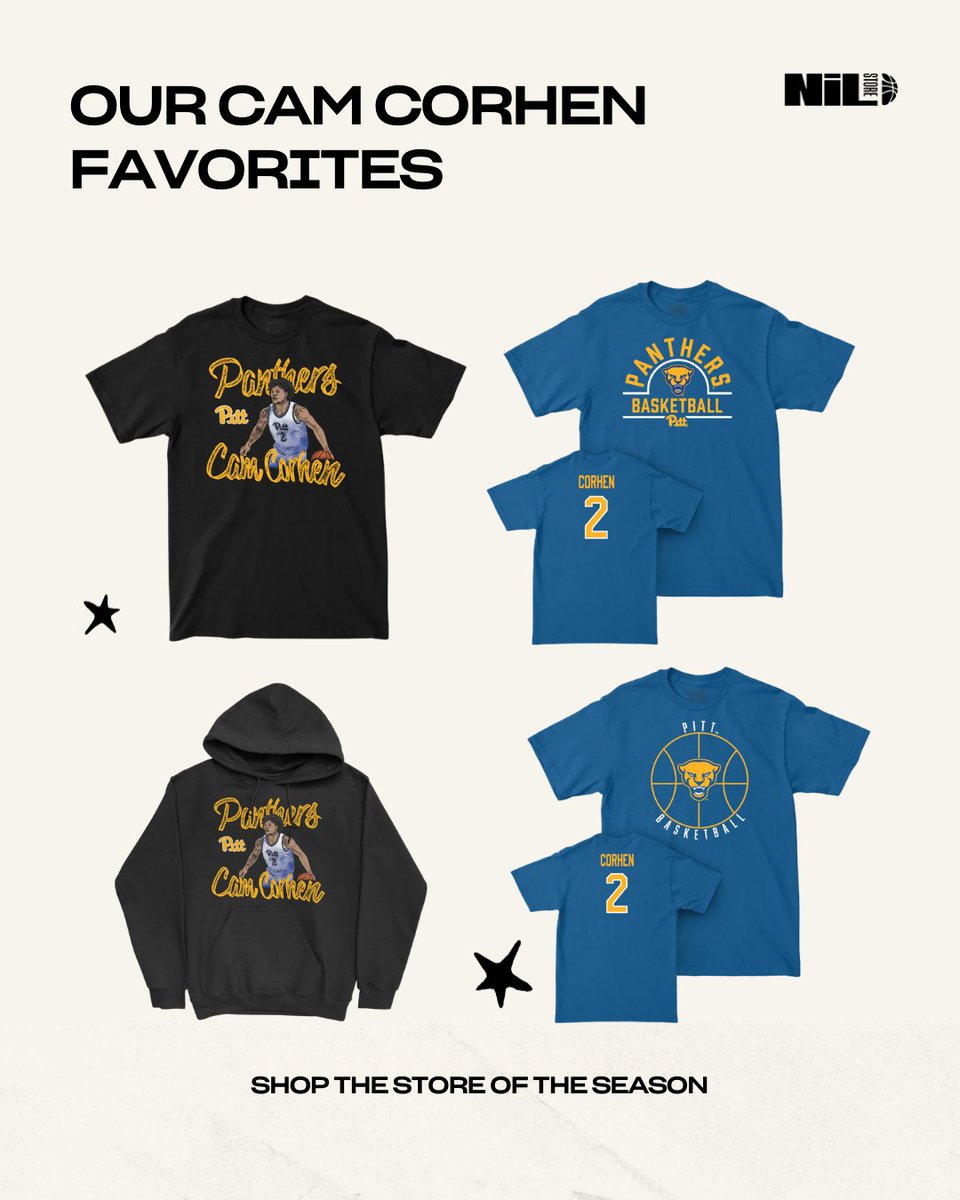 NIL Store for Pitt Athletes tweet media