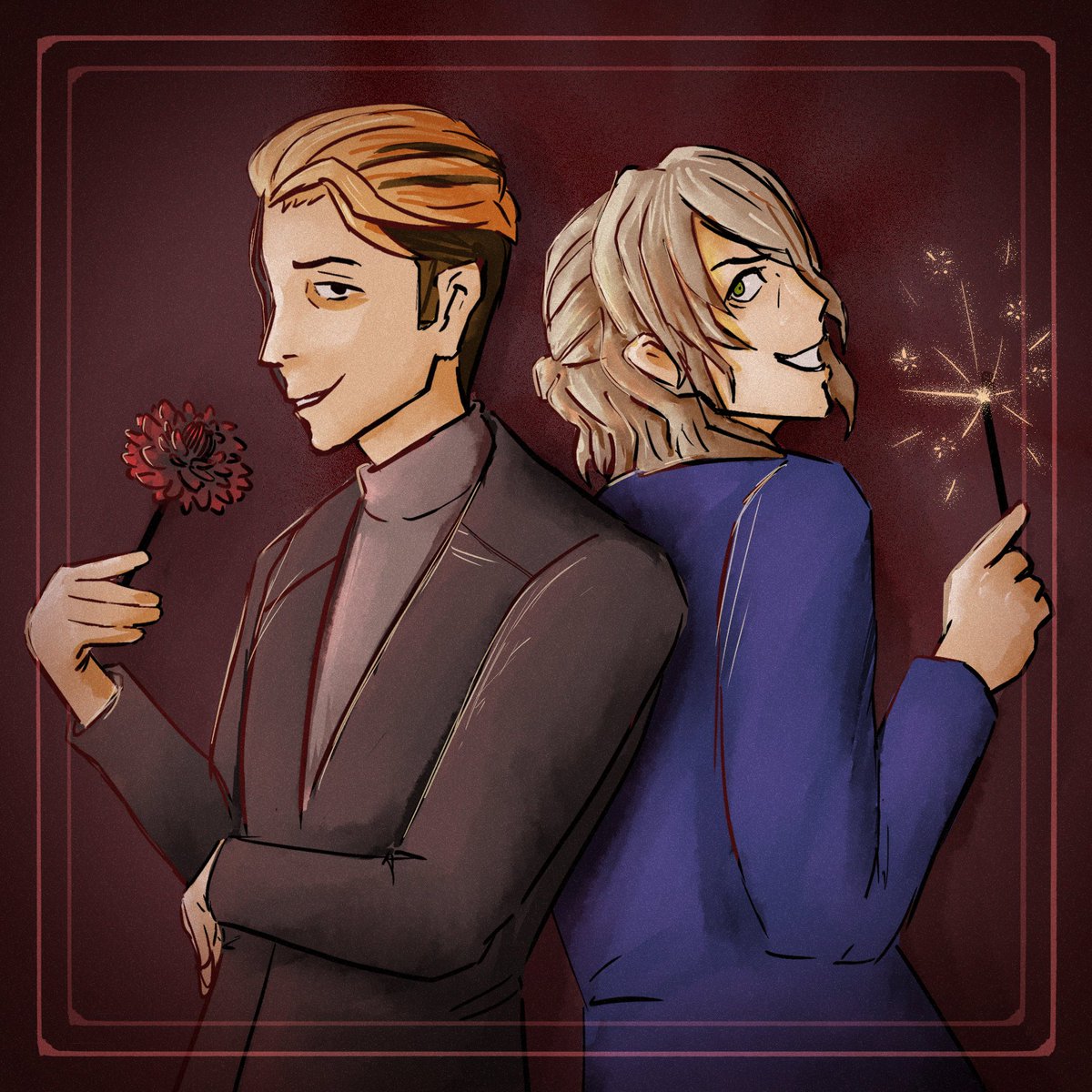 Redraw of these friends
#AITSF #AINI 
#aitsfspoilers #ainispoilers