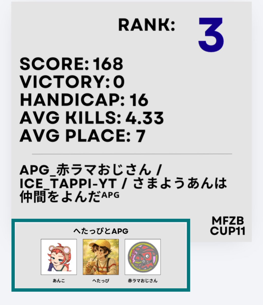 APG.ただのあんころ🤡 tweet media