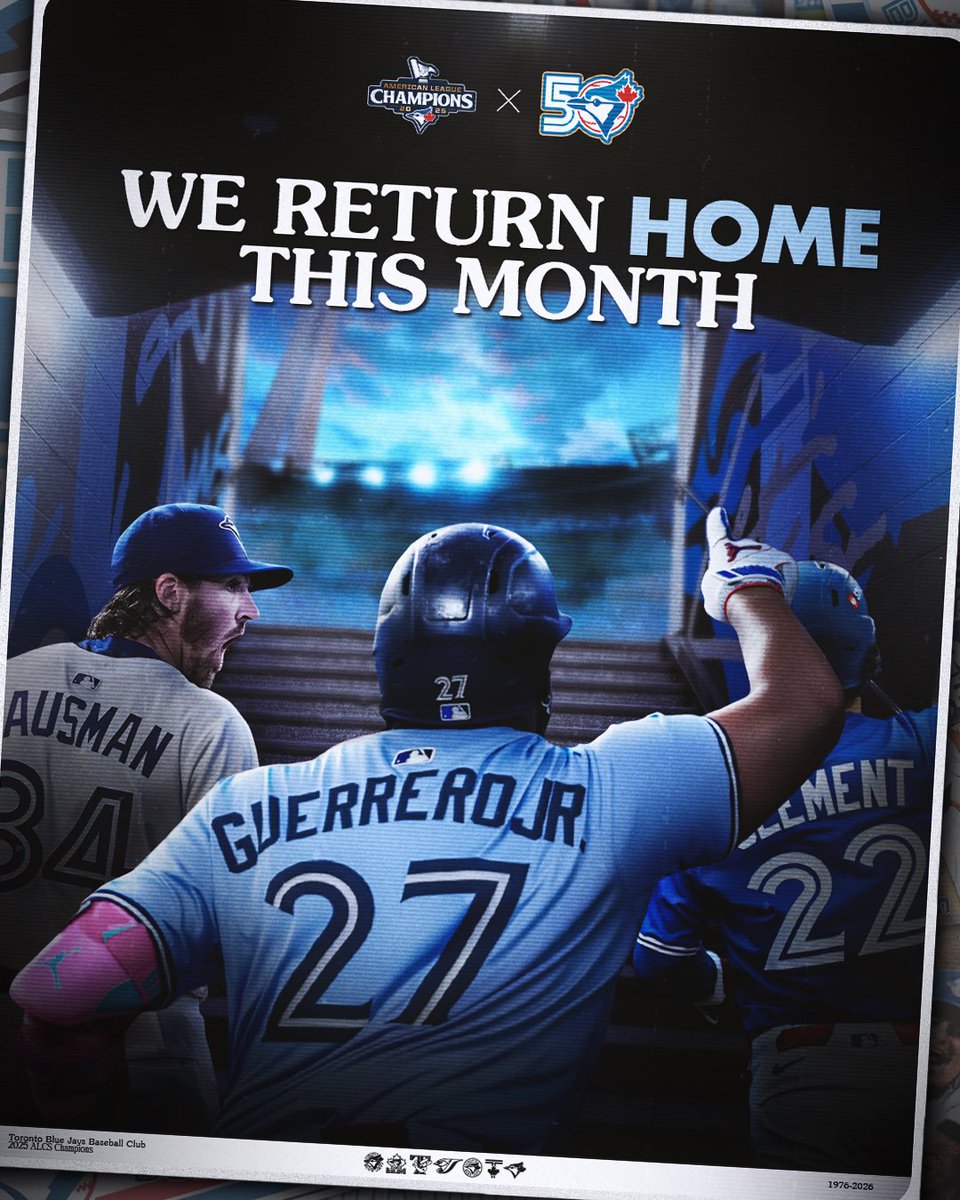 It’s March. Guess What? 👀

We return home to start the season THIS MONTH!