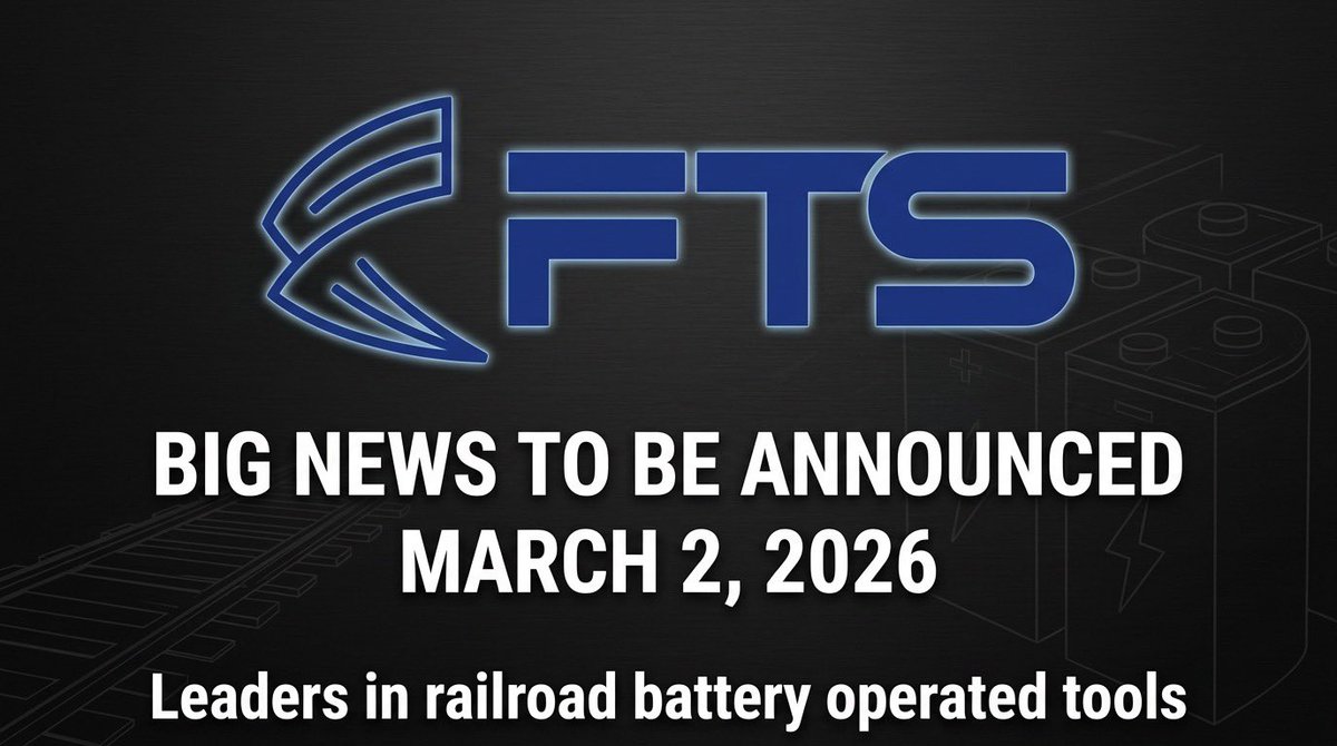 bartek_pet71124's tweet photo. Our team lead by our COO Josiah M. Stiemann and CEO  Peter Bartek Jr. have been working behind the scenes with Class I railroads and transit agencies, and tomorrow you’ll see why. A new chapter for FTS rail solutions is about to begin. 

Thank you Milwaukee Tool, BNSF Railway, Union Pacific Railroad, Canadian Pacific, NEW YORK CITY TRANSIT AUTHORITY,  Metro-North Railroad, Long Island Rail Road, MBTA, https://t.co/DNOTh0ch82