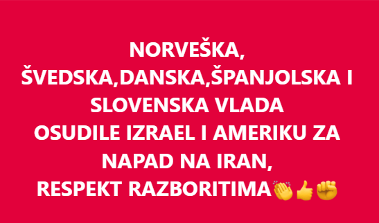 Dakle, za razliku od hrvatskih ulizničkih GOVNARA koji bi poljubili svako izraelsko cionističko i američko dupe, pa i sam drek te popušili svaki izraelsko cionistički i američki kurac u Europi postoje i oni koji imaju MUDA i svoje JA!!!