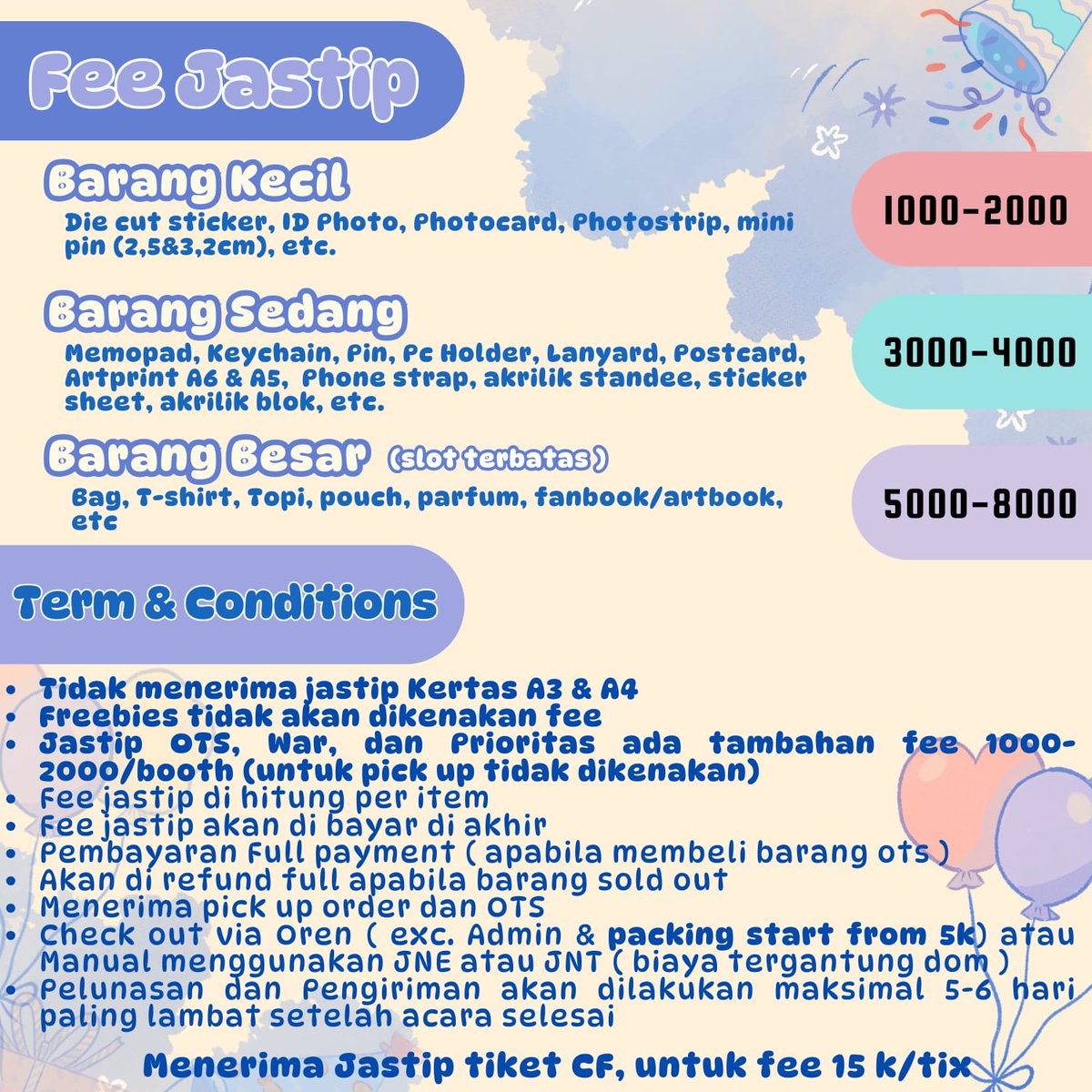 sasha | 𖹭.ᐟ open jastip cf22 | notif error tweet media