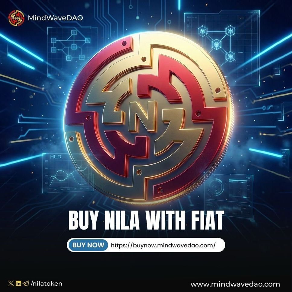 nilatoken's tweet photo. Buy NILA
Simple. Secure. Compliant.
NILA is the native utility token of the MindWave ecosystem, designed for functional use across MindWave's supported applications and services.
Get started: https://t.co/6GsFfQKljF
#MindWaveDAO #NILA #DigitalTreasury #InstitutionalAdoption #OnChainFinance