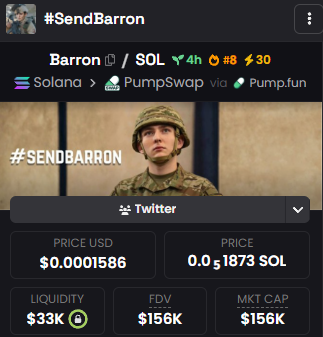 Cryptodanj1's tweet photo. @BarronTNews_ #SendBarron 🇺🇸🇺🇸 ♥♥

ctQPRPpLY52CeEfmJqUEhYQ6SmMVHitkU3KKEDUpump https://t.co/4ZmDu1jDcp