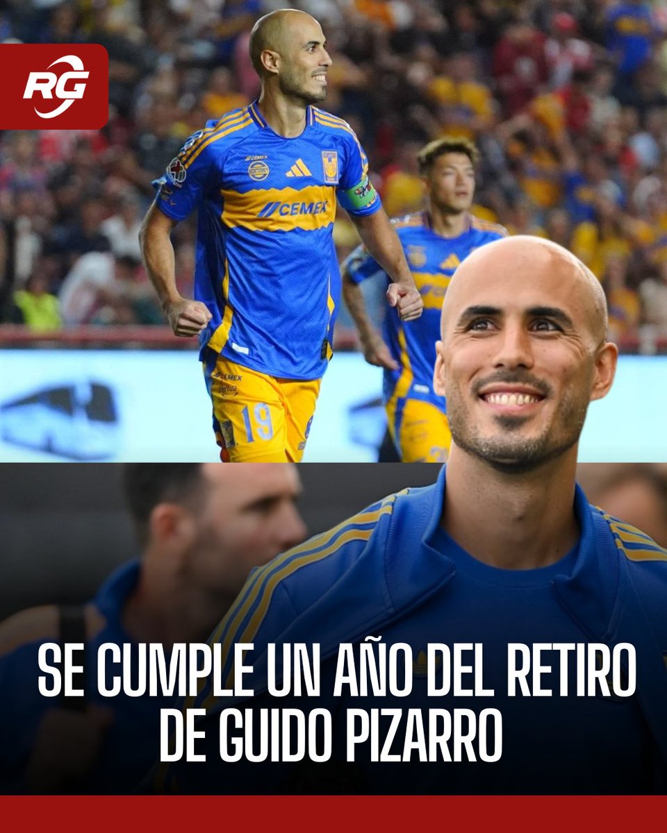 SE CUMPLE UN AÑO DEL RETIRO DE GUIDO PIZARRO  🐯⏳

Un día como hoy, pero del año 2025, Guido Pizarro disputó su último partido como jugador profesional de Tigres. Fue en un encuentro que los felinos ganaron de último minuto ante Club Necaxa, con gol de Jesús Garza.

Sin saberlo,