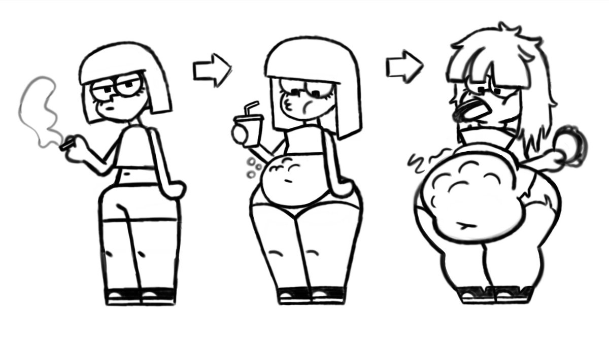 Jamesalud16's tweet photo. 🚬   ->   🍔🌭🥤
#drawing #weightgain #messyeating https://t.co/7sNa7ni2oN