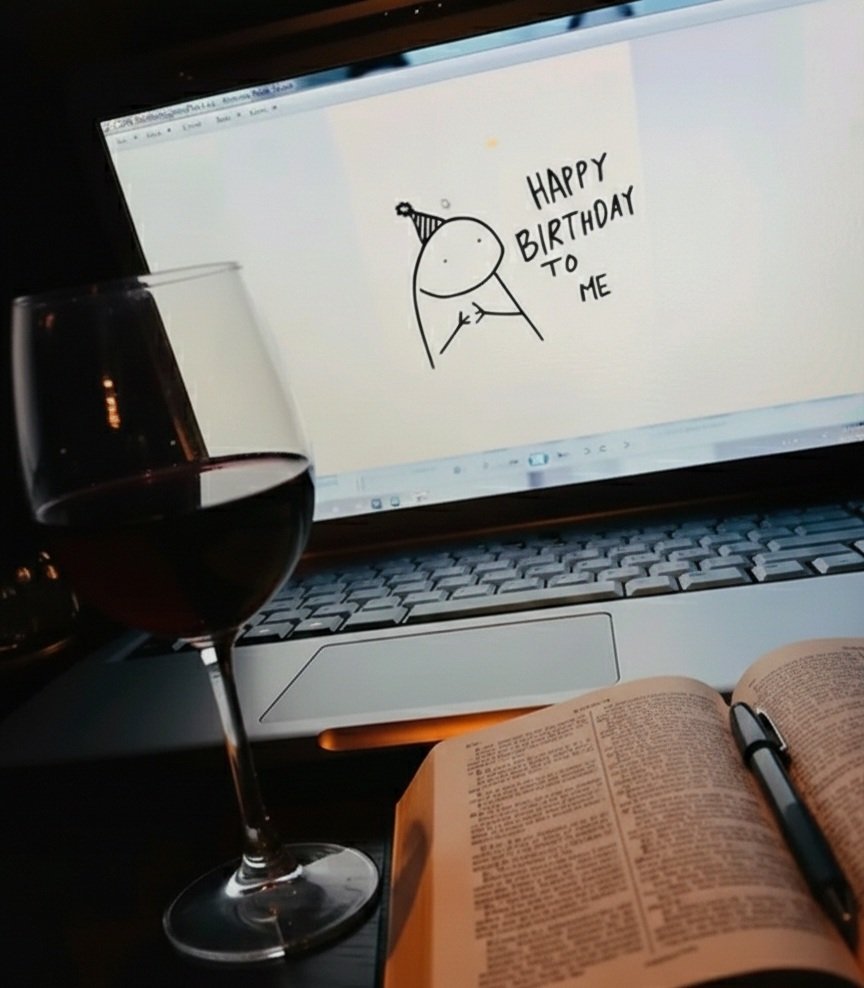 À ce Dieu qui renouvelle ses bontés chaque jour, je rends grâce pour la vie, pour les épreuves et pour chaque bénédiction. 

Happy birthday to me ! 🎂