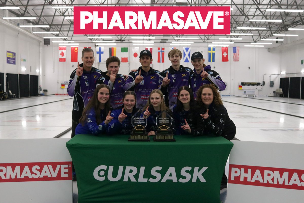 Meet your 2026 Pharmasave U20 Provincial Champions! ❤️🏆

Congrats to all the teams on an amazing few days here at the Swift Current Curling Club! Team SK will head to the 2026 New Holland U20 Canadian Championships in Sudbury, ON on March 28 - April 4, 2026! ✈️👏💚