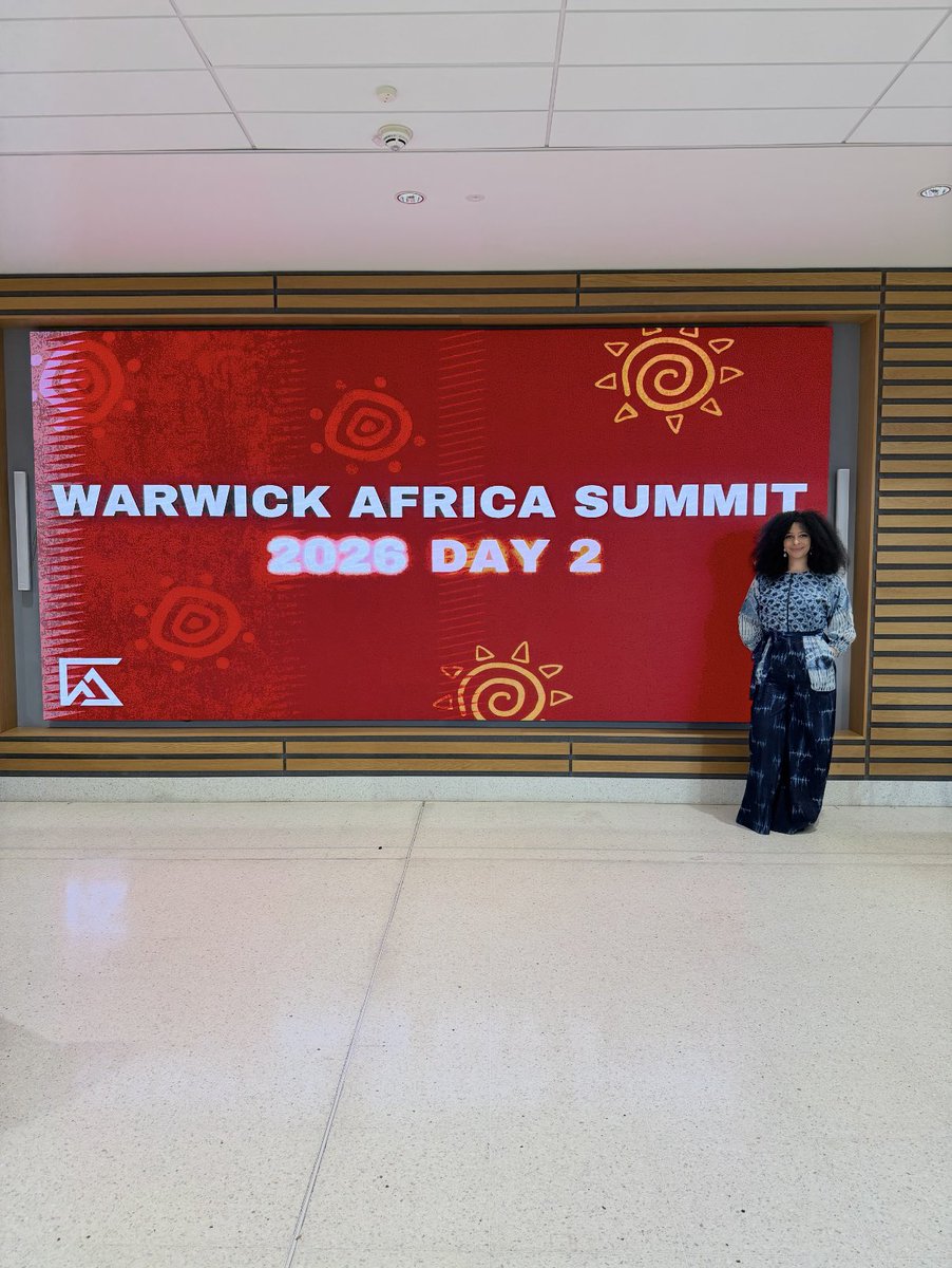 It was an absolute pleasure to return to my former University <a href="/uniofwarwick/">University of Warwick</a> to talk to the wonderful students there for the 10th anniversary of <a href="/AfricaSummitUoW/">WarwickAfricaSummit</a> 

I have such fond memories there when I obtained my masters degree In International Relations as one of the youngest