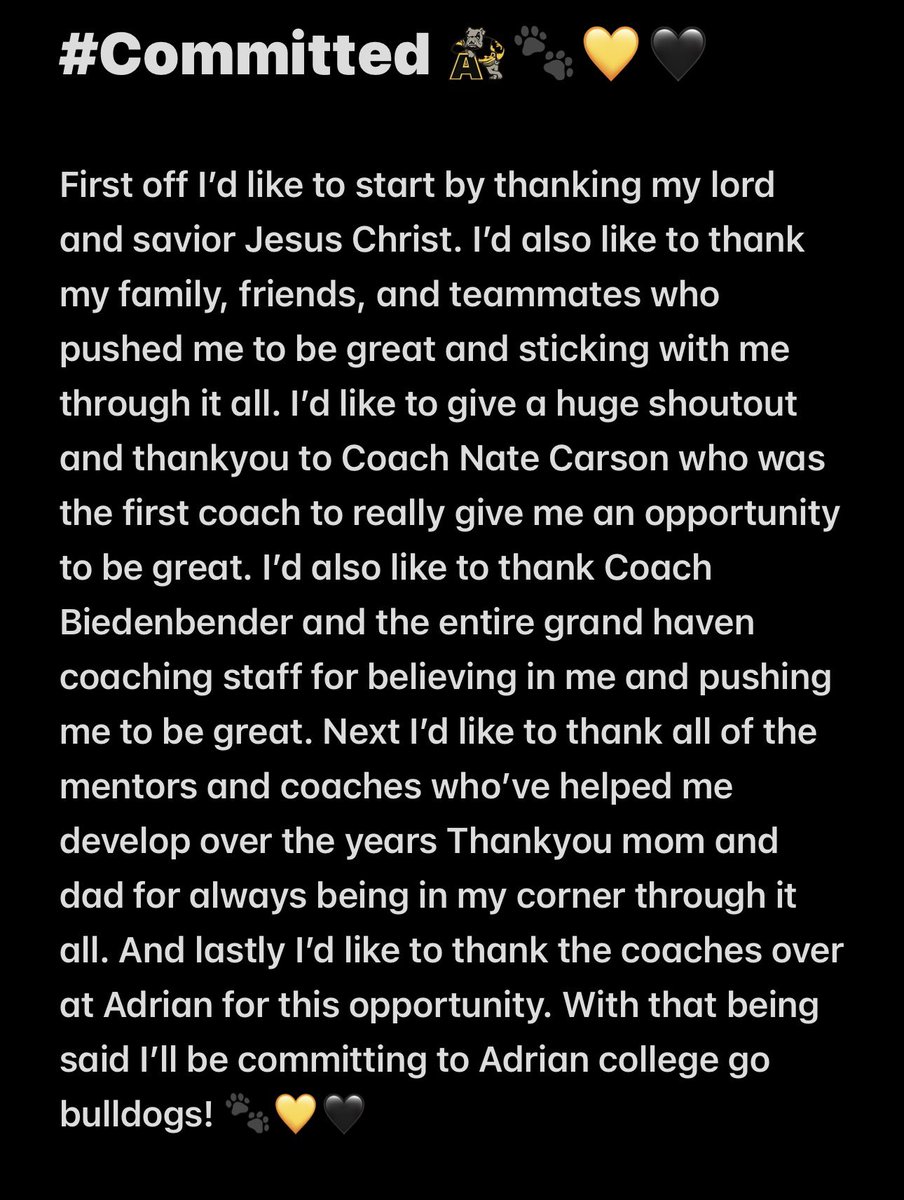 Ryan Moore ‘26 DB tweet media