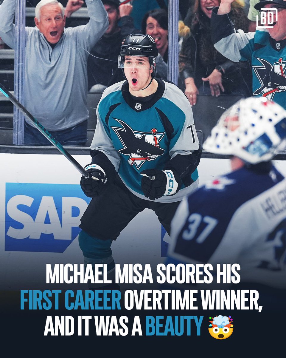 BarDown's tweet image. MICHAEL MISA FIRST CAREER OVERTIME WINNER! 🤯

🎥: @NHL
