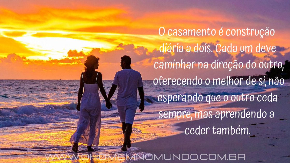 ohomemnomundo's tweet photo. O casamento é construção diária a dois. Caminhar na direção do outro é oferecer o melhor de si, não esperar que ele ceda sempre, mas aprender a ceder também. Amar é parceria, nao disputa 💛
#casamento #espiritismo #vidaadois #ohomemnomundo https://t.co/l2sguKRxdA