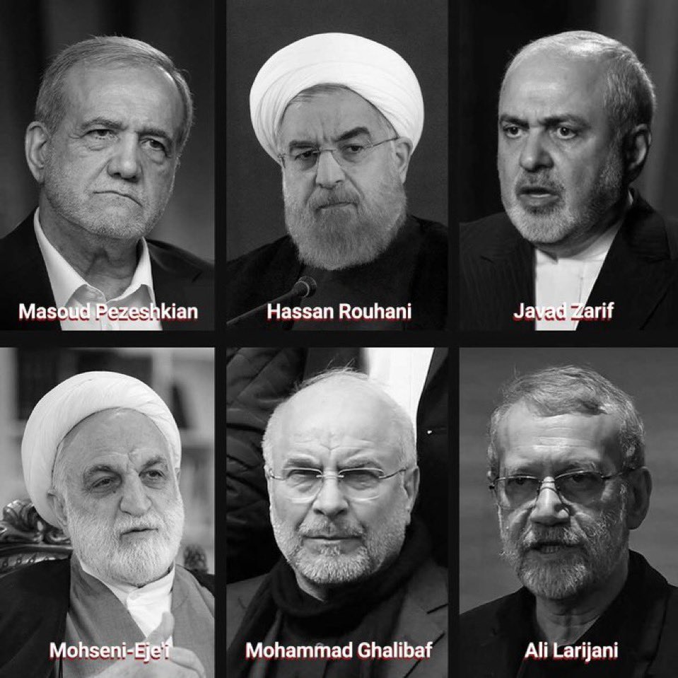 Bestynisha's tweet photo. These 6 evils need to be sent to Khamenei ASAP. https://t.co/L8FtQlPlKo