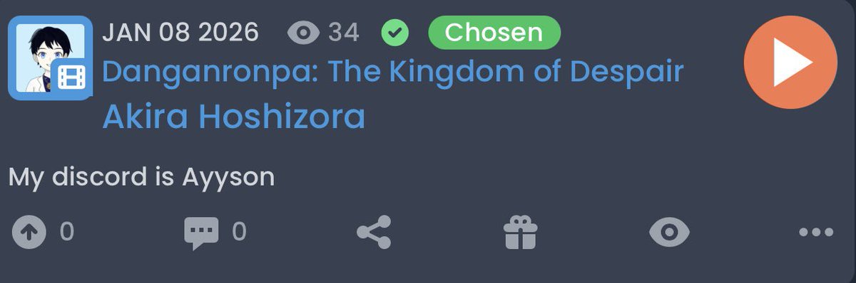 AyysonAaVO's tweet photo. My very first ever casting!!!! I can’t tell you how excited I am to bring this character to life. 2026 already looking like a good year #castingcall #casted #voiceactor #voiceover https://t.co/dvdf2DR6Iy