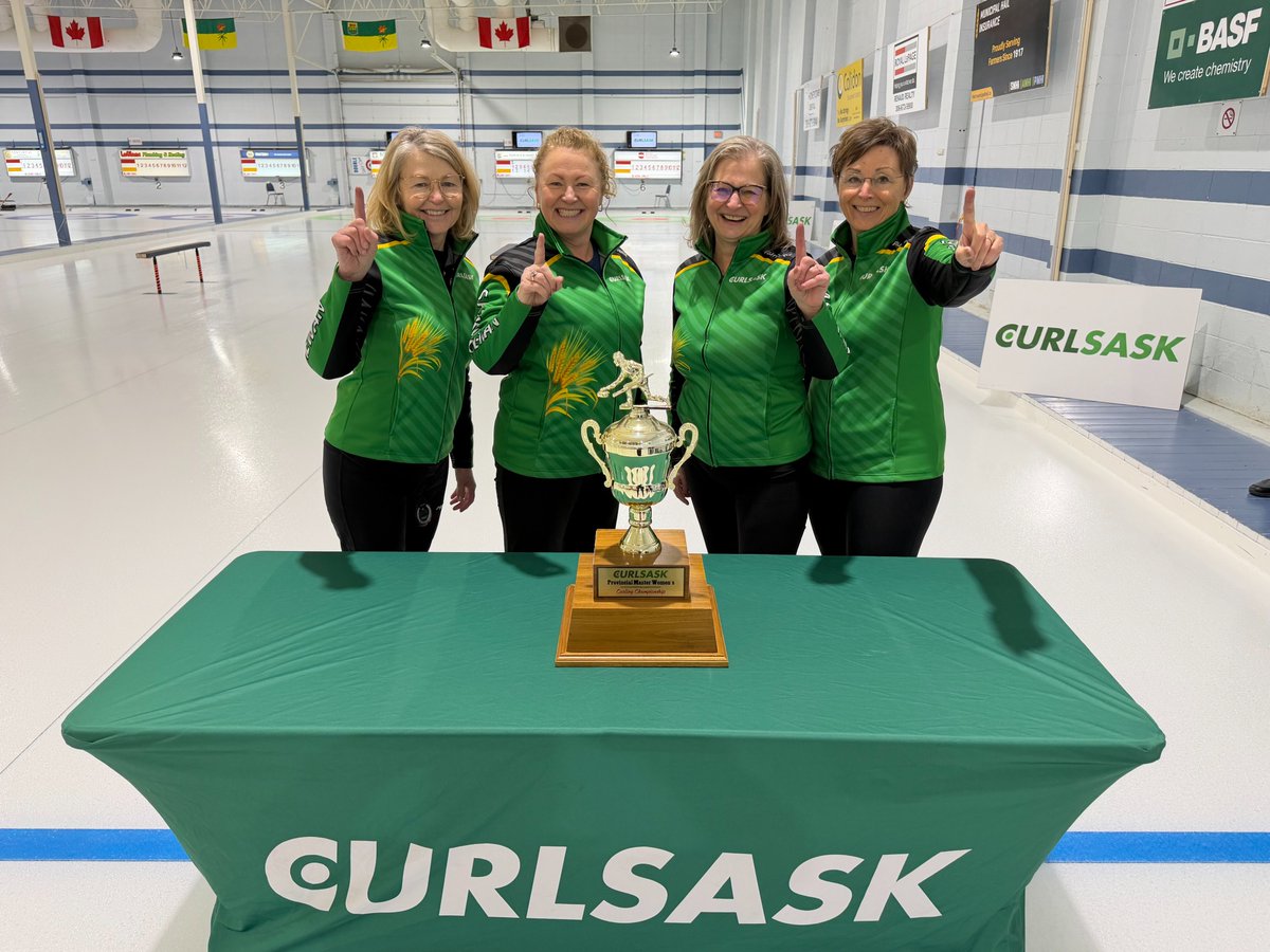 💚 TEAM SASKATCHEWAN! 💚

Congratulations to Team Inglis and Team Nikolejsin on winning the 2026 Masters Provincial Championships! 🏆👏

They will represent SK at the 2026 Canadian Masters Curling Championships, taking place April 6–11, 2026, in Grande Prairie, Alberta 🥌🏔️