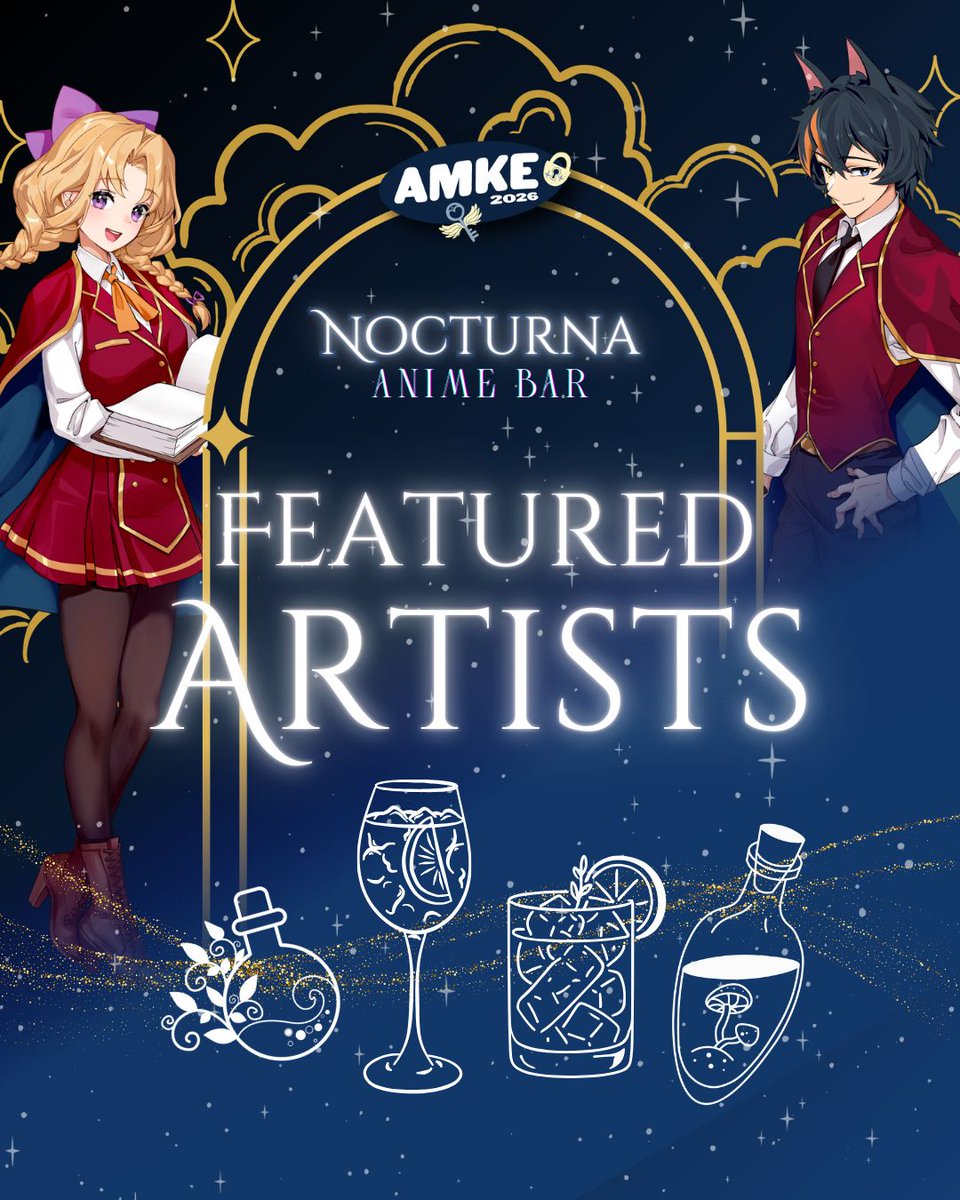 Animemilwaukee's tweet photo. 🌙✨Anime Milwaukee has teamed up with Non-Pop!, Awkward Nerd Events, and a group of wonderful guests ready to provide nonstop entertainment and immaculate vibes at Nocturna Anime Bar! Join us for Drag Bingo, face painting, DJs, live painting, and more!
https://t.co/f5PWuDTEop https://t.co/SEBkDcYlC3
