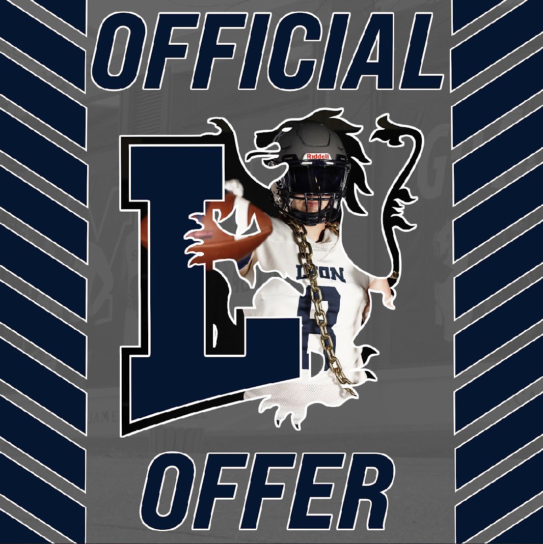 MilesTorres21's tweet photo. After a talk with @Reeel06, I’m EXTREMELY blessed to receive an offer from @_Lyon_Football https://t.co/AI3nli92C1