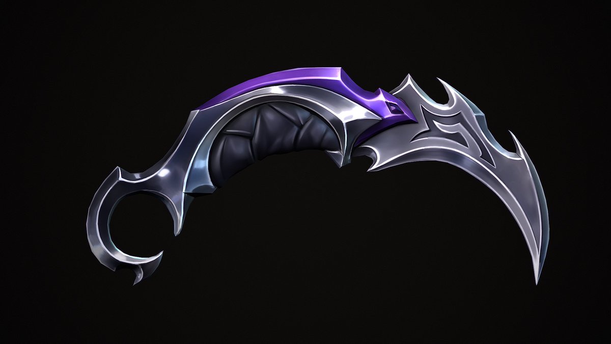 jshowkerr's tweet photo. Valorant reaver karambit

Discord — Jshowkerr 📷 
https://t.co/5loFhPypd5

#robloxart #3DCG #RobloxDev #roblox #b3d #substancepainter #gamedev #handpaint #ROBLOX https://t.co/GvQWTv3zGA