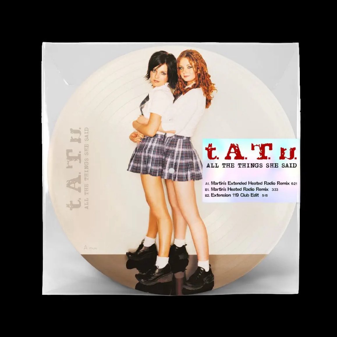 ご予約受付中♬】 t.A.T.u. / ALL THE THINGS SHE SAID (PICTURE DISC