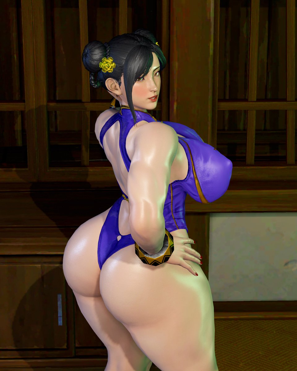 Chun-Li quickie. It's her birthday.