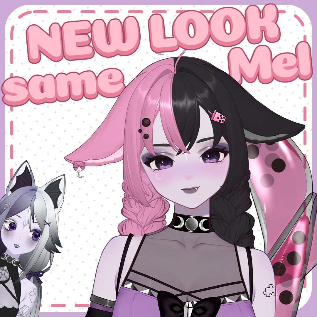 Looks completely different... and yet, is me. It's time to officially say farewell to the fox-bat!

Yesterday, I debuted my new design. My content isn't going to change, but my looks will. And with them, how I feel about my avatar. This one represents me so much better. I'm a