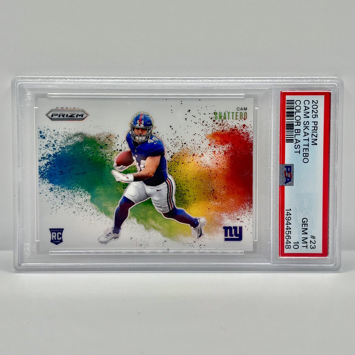 ‼️FOR SALE‼️

2025 Prizm Cam Skattebo Color Blast PSA 10

🏷️$4,800

RTs much appreciated 🙏