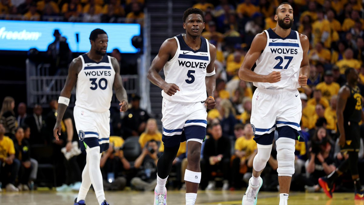 The <a href="/Timberwolves/">Minnesota Timberwolves</a> win their 3rd straight road game and have now won six of their last games with a win today <a href="/nuggets/">Denver Nuggets</a> 117-108. <a href="/anthonyedwards/">Anthony Edwards</a> with 21 points.