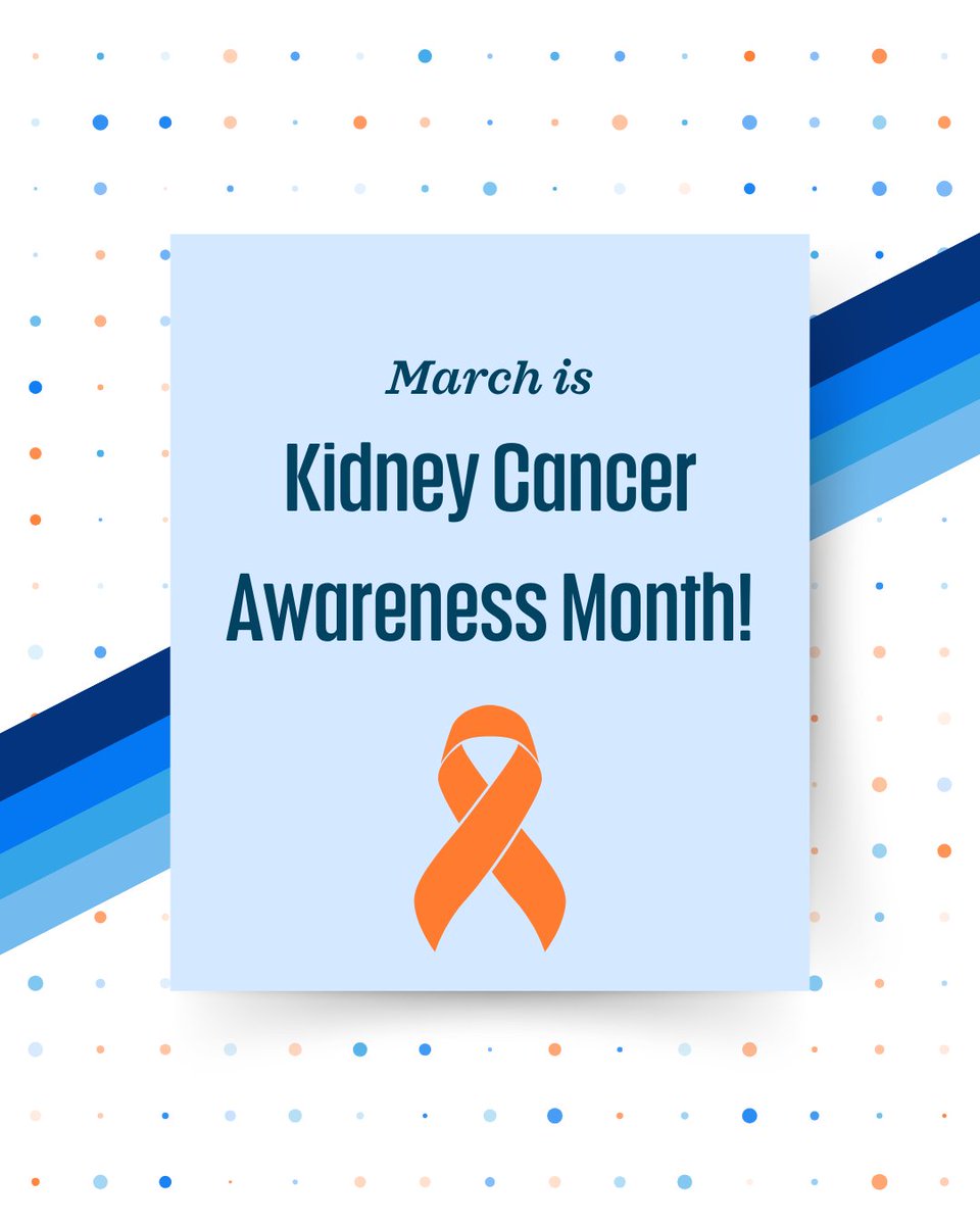 kidneycan's tweet image. March is #KidneyCancerAwarenessMonth! 🧡

This year, our theme is #KnowledgeisPower, because understanding #KidneyCancer is the first step toward earlier detection, informed decisions, stronger advocacy, and better outcomes for patients and families.

Throughout March, we’ll be