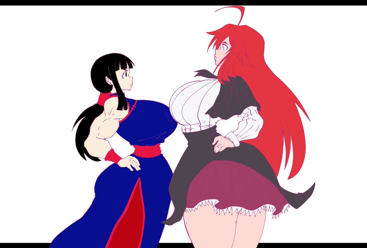 MichelOchako's tweet photo. Quien es su verdadera esposa? 🌱
#chichidb #milkdb #DragonBall #DragonBallNsfw #RiasBestGirl #RiasGremory #ハイスクールDxD #HighSchoolDxD #SFWillustration https://t.co/2gAtDxkwCf
