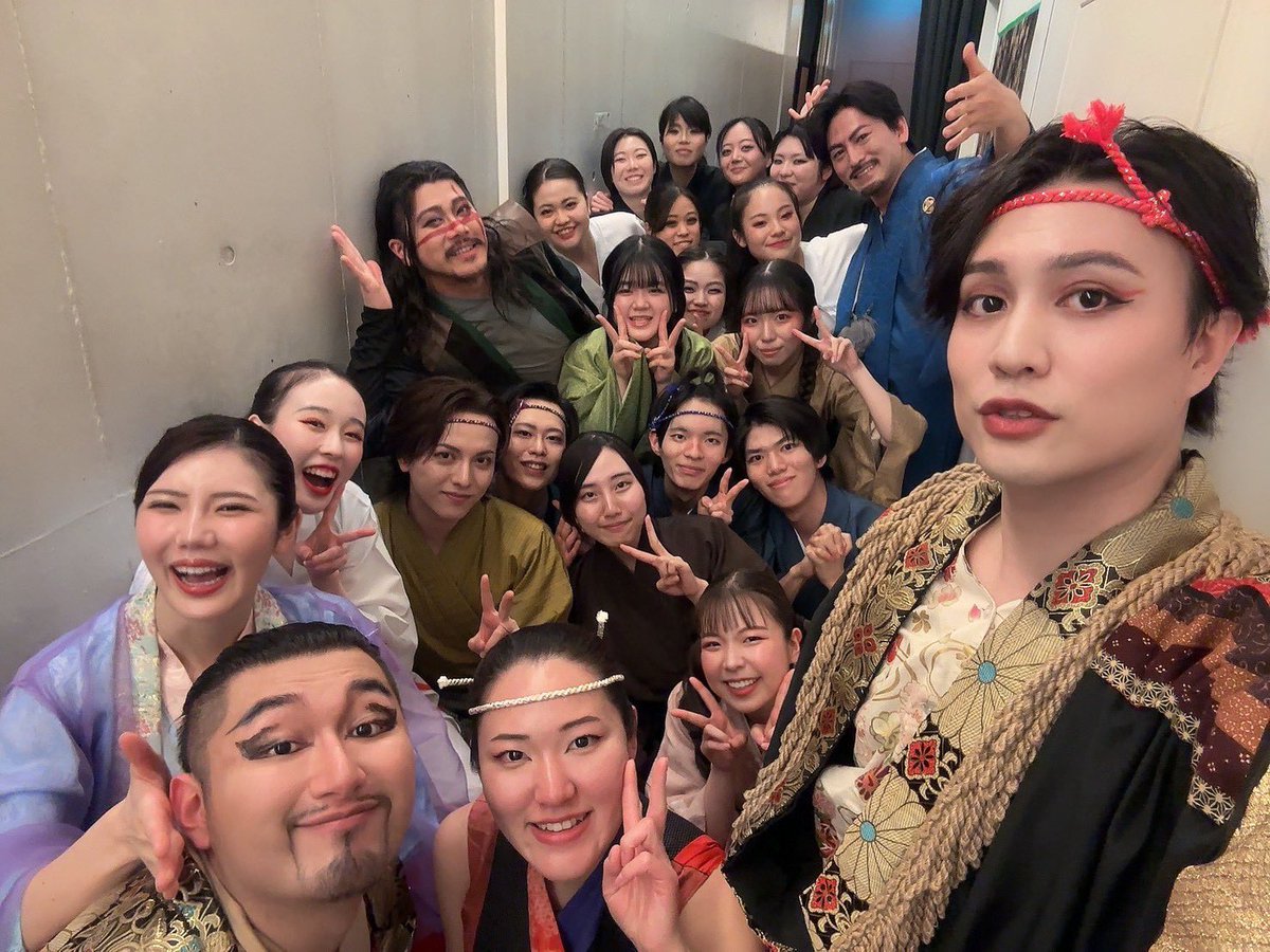 circle2025_0502's tweet photo. 舞台「戦国の大泥棒」終演いたしました！
観に来てくださった方々、ありがとうございました😊
すごく楽しかったし���いろいろな方に刺激を受けて成長できたと実感できる日々でした！これからも精進します！
#戦国の大泥棒 #TATE #舞台 https://t.co/X2GXp8gjwV
