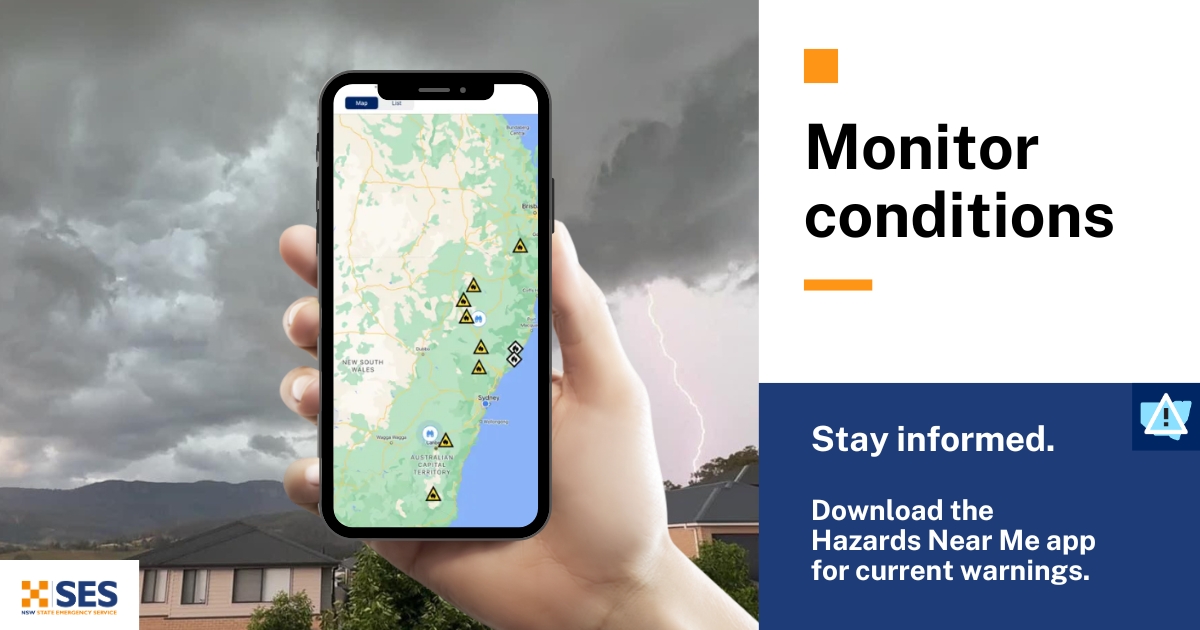 NSW SES tweet media
