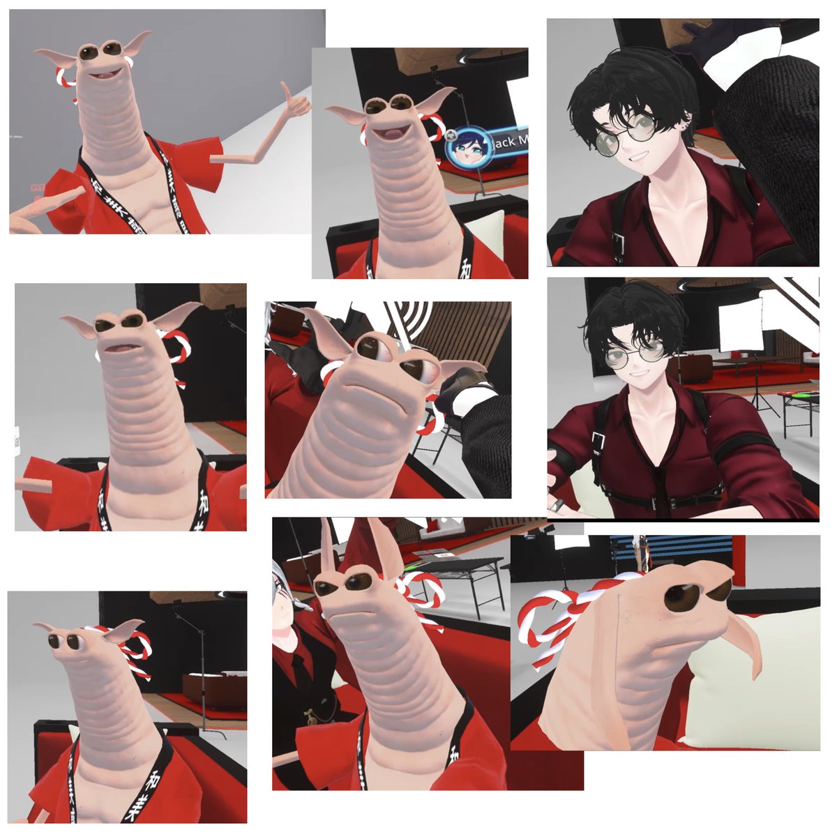 Aquí está! Gussy VRChat! 🪱❤️✨

<a href="/gussy_gang/">Gussy</a> 

#GussyArt