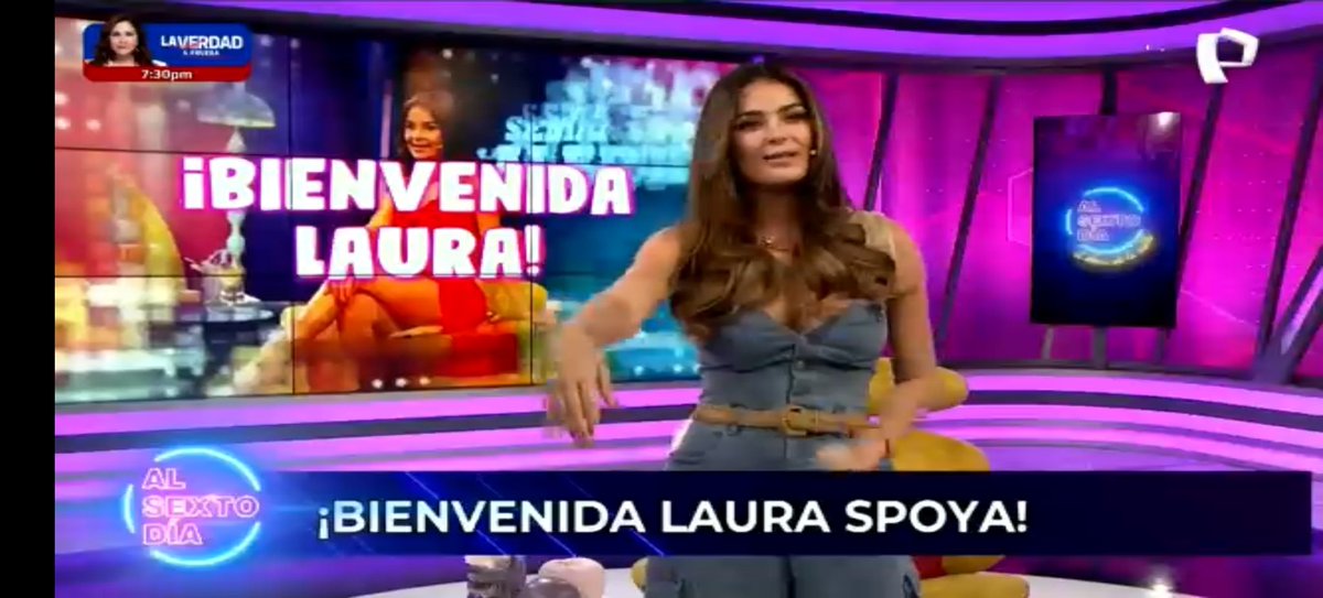 PitucadeBarrio's tweet photo. Jajajajaj csmr, acaba de pasar algo muy de PTMR. Laura spoya tiene chamba en la tele y es conduciendo "Al sexto día". O sea ahora para tener un programa de televisión hay que ser borracha, manejar de boleto, chocar contra una casa y hacerte la víctima. 

Que lindo es mi Perú CSMR https://t.co/JAzbWtmAAK
