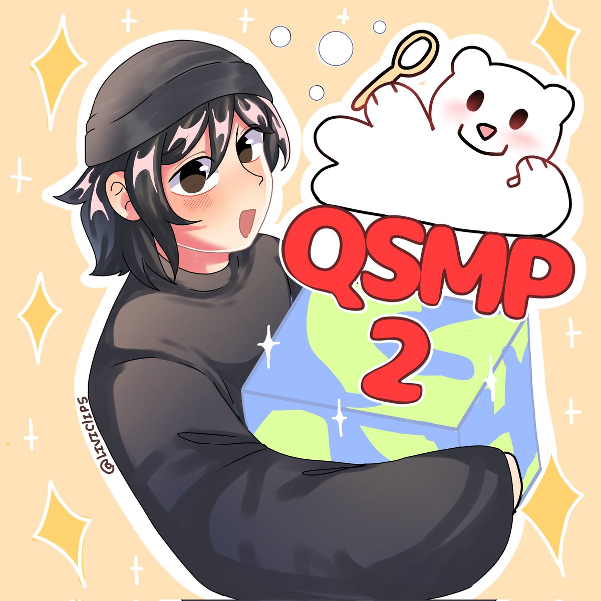 VOLVIO EL QSMP CABRONES 
y con el qsmp volví yooo😈
Viva quackity 
#quackityfanart #Quackity #qsmp #QSMP2 #qsmpfanart