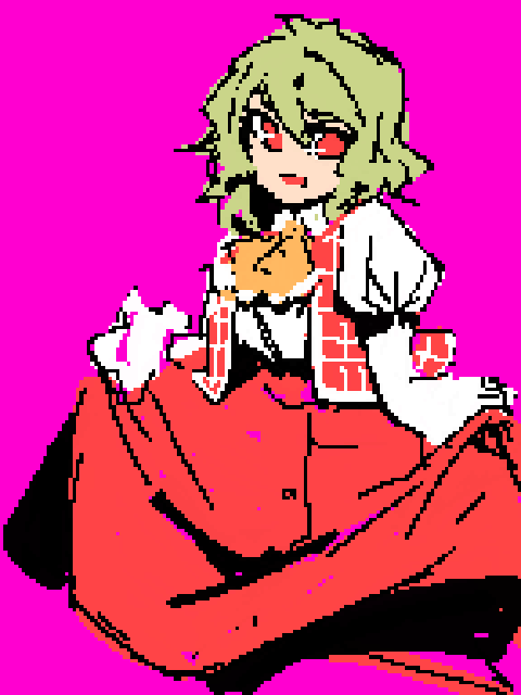 ラフ🌻
少し解像度上げてみた。 